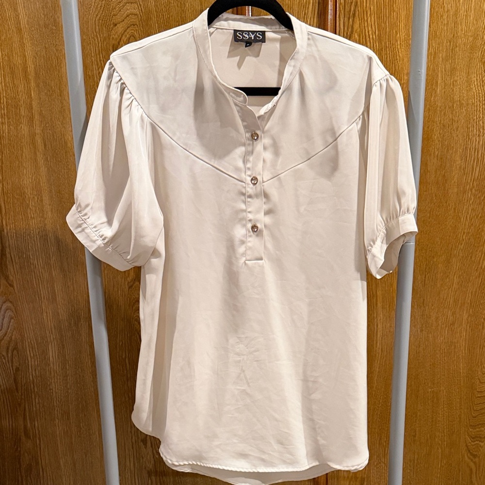 SSYS Women's Cream Blouse
